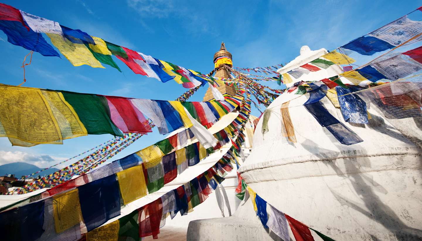 Nepal - A stupa in Nepal