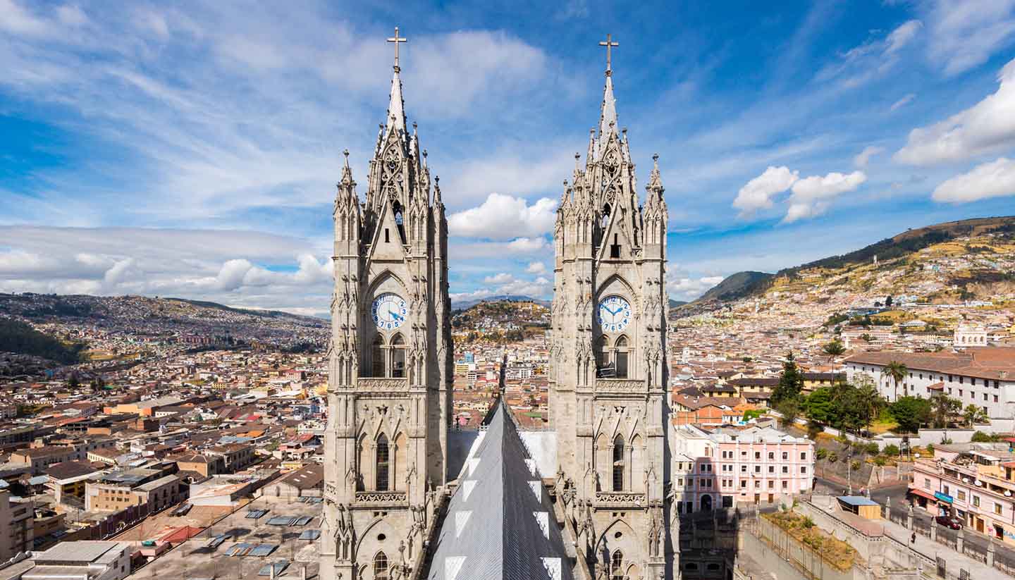 Ecuador - Basilica Quito, Ecuador