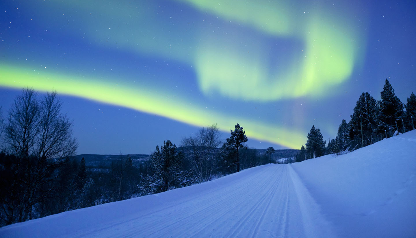 Finlandia - Aurora Borealis (Northern Lights) in Lapland, Finland