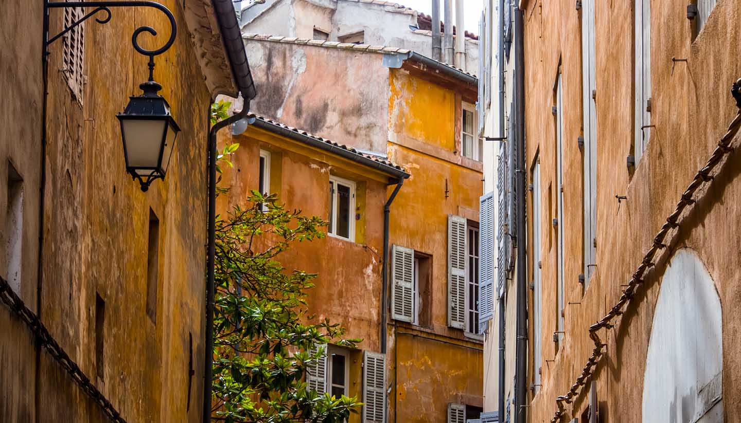 Francia - Old Town in Aix, France