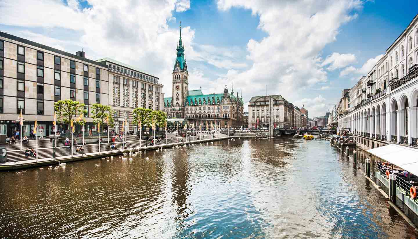 Hamburgo - Hamburg City Center, Germany.