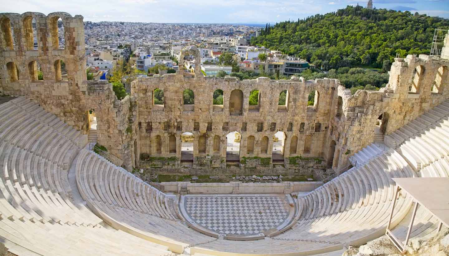 Grecia - Odeon of Herodes Atticus, Greece