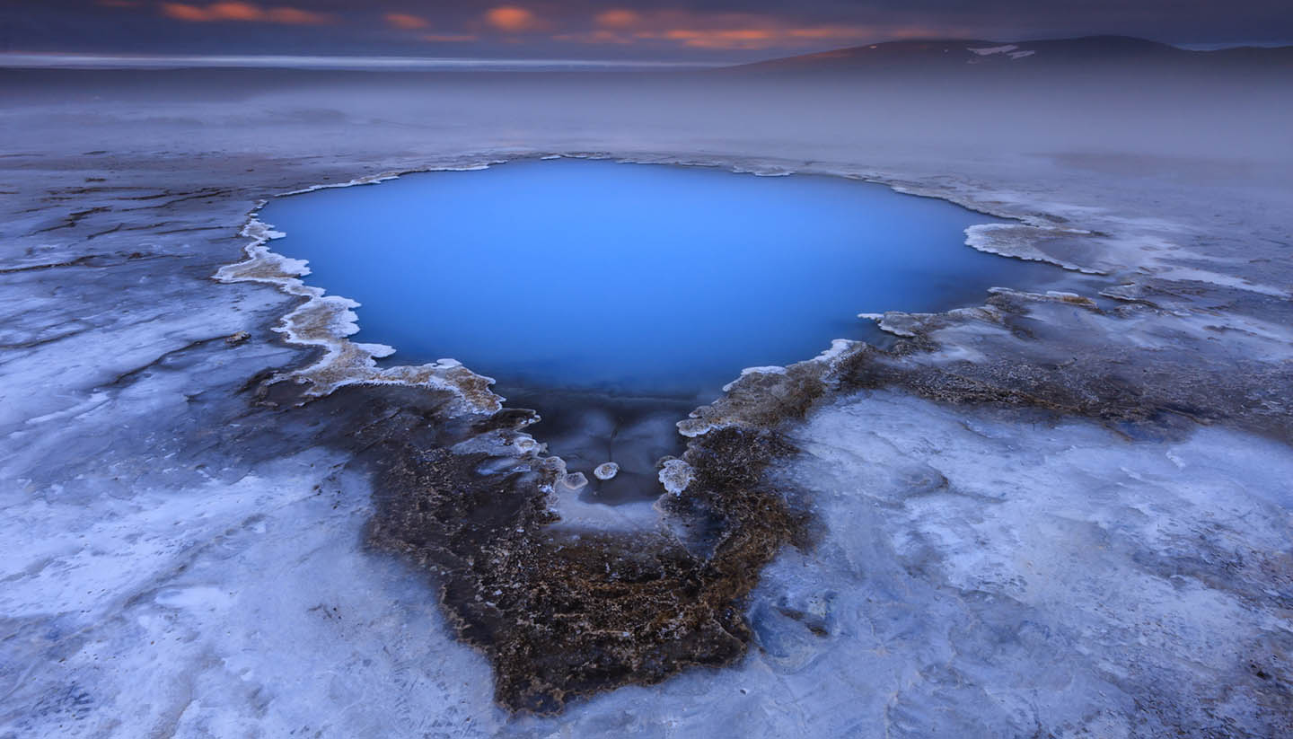 Islandia - Hot Spring Hveravellir, Iceland