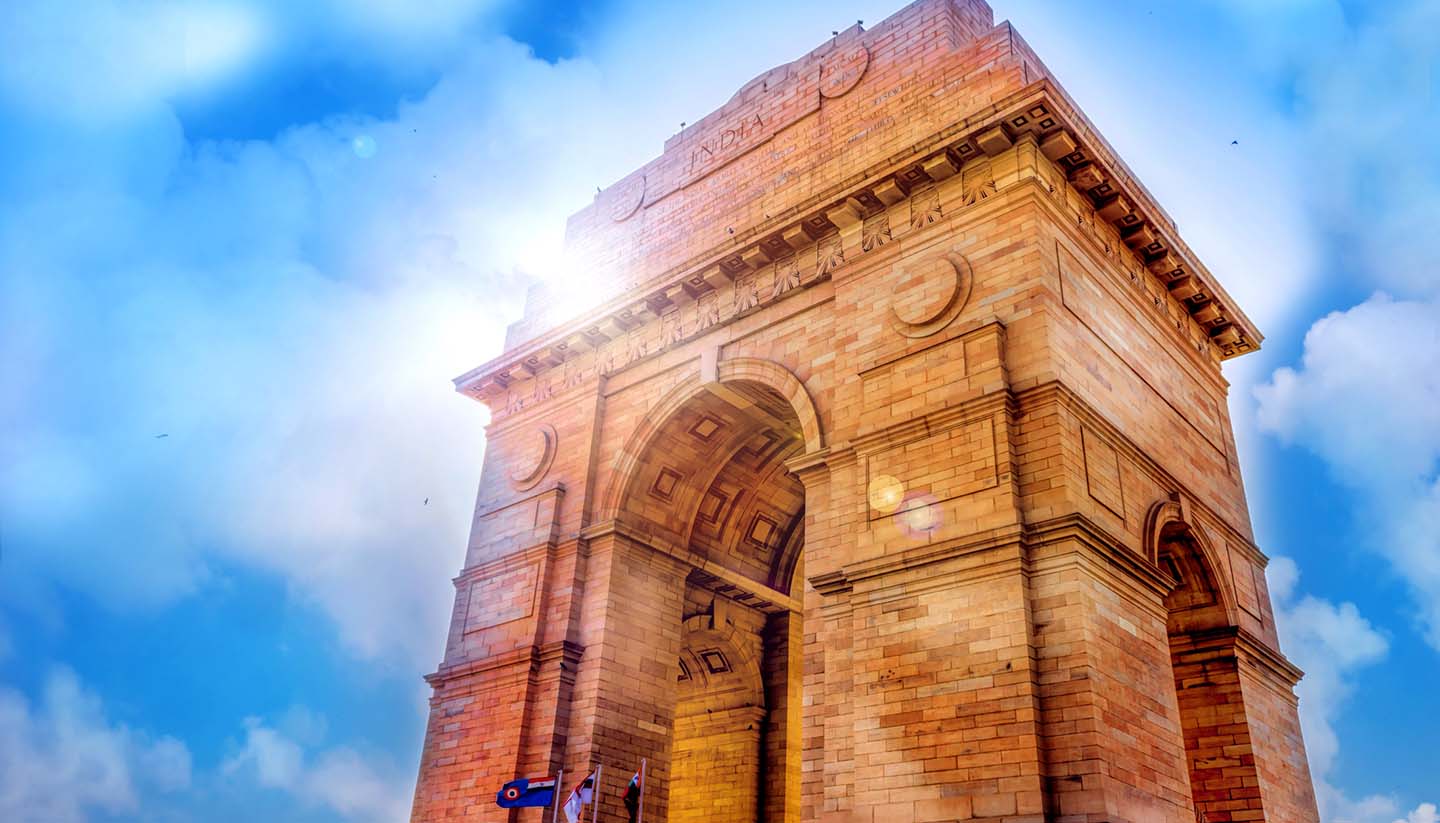 India - India Gate, Delhi, India