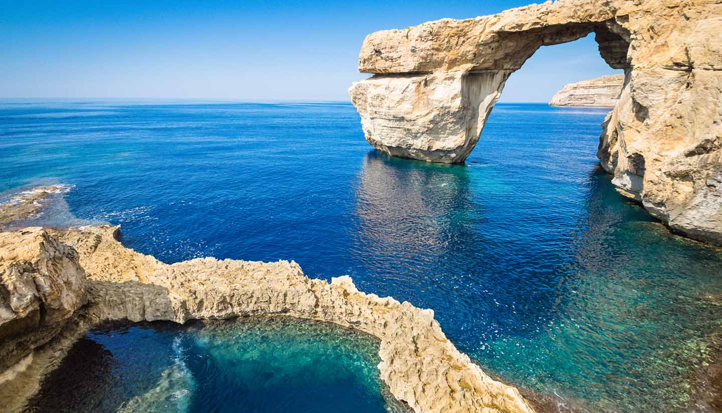 Malta - Azure Window in Gozo - Malta Island