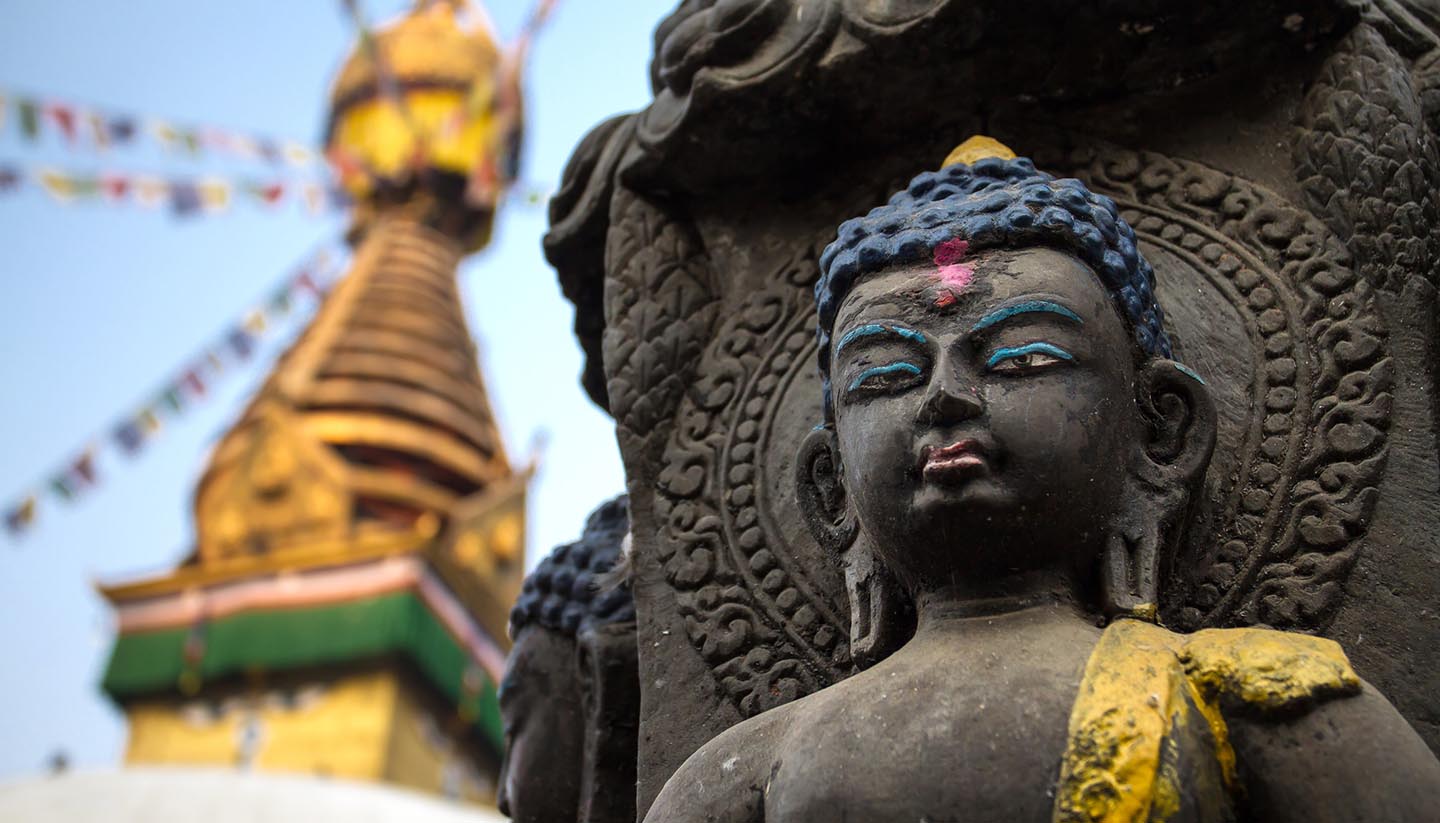 Nepal - Buddha Statue in Kathmandu, Nepal