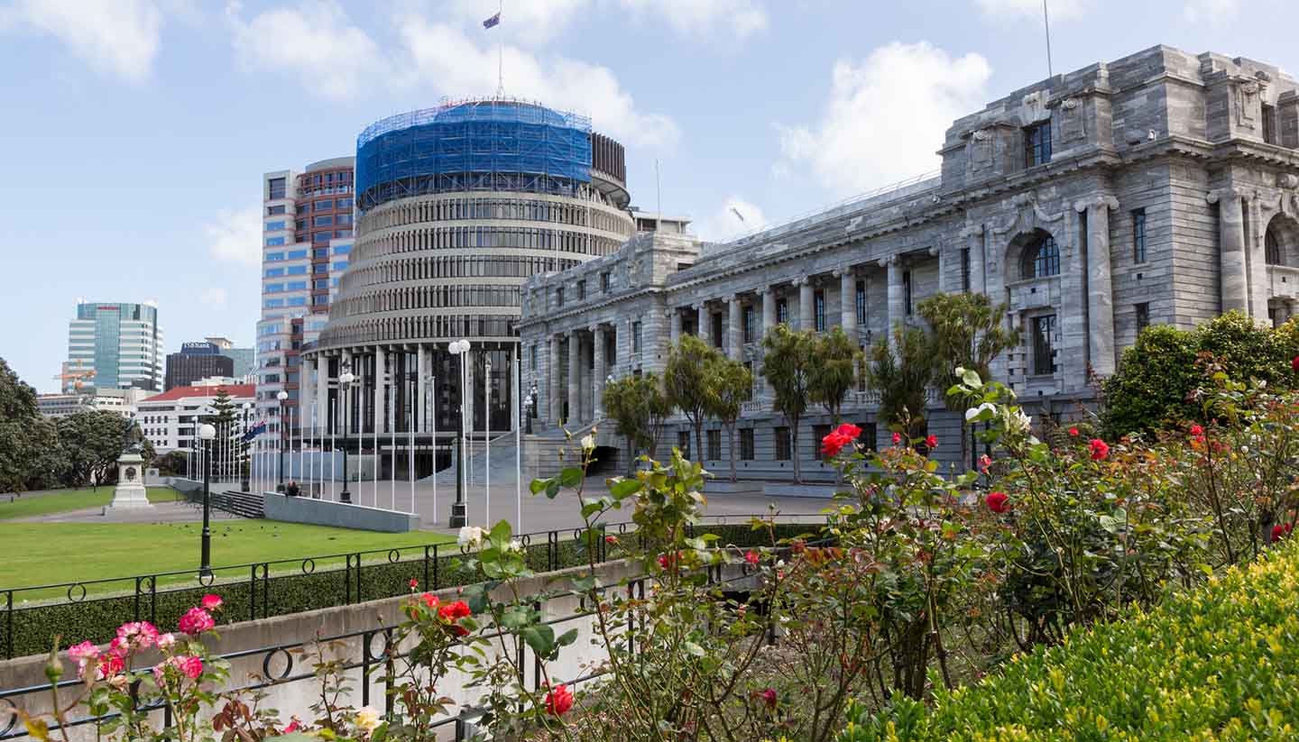 Nueva Zelanda - Wellington Parliament, NewZealand