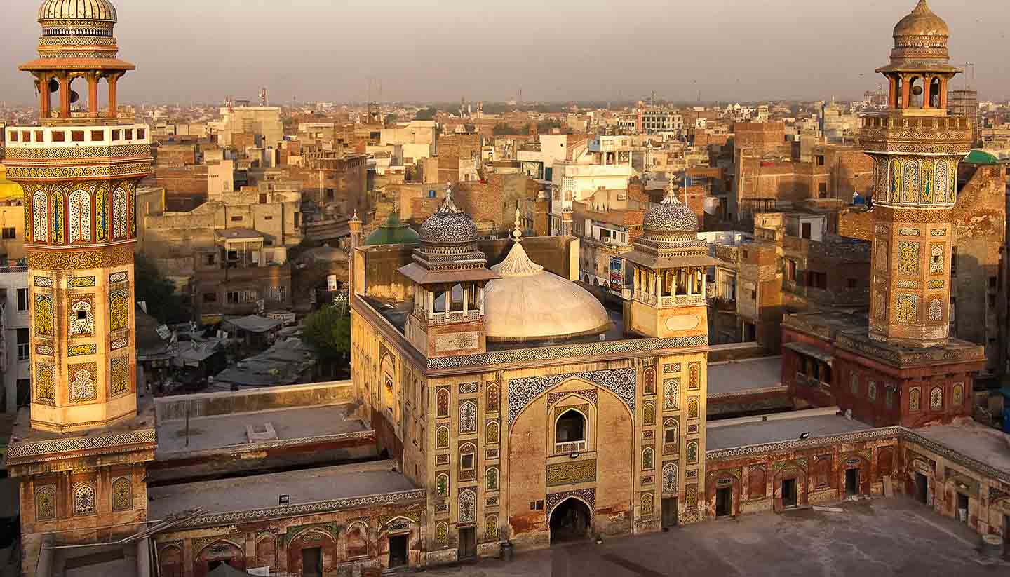 Pakistán - Wazir Khan mosque, Lahore, Pakistan