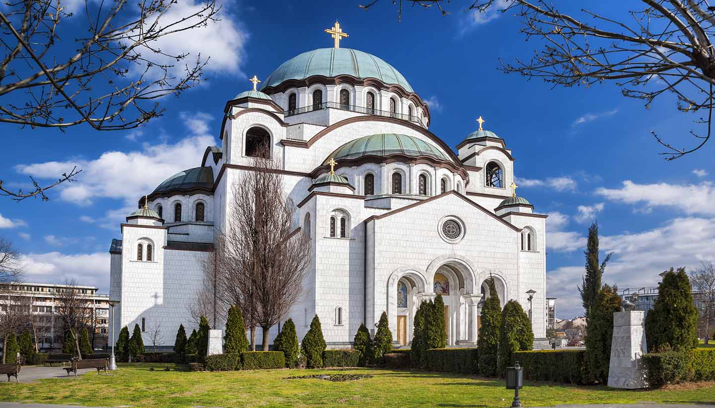 Serbia - St. Sava Cathedral in Belgrade, Serbia