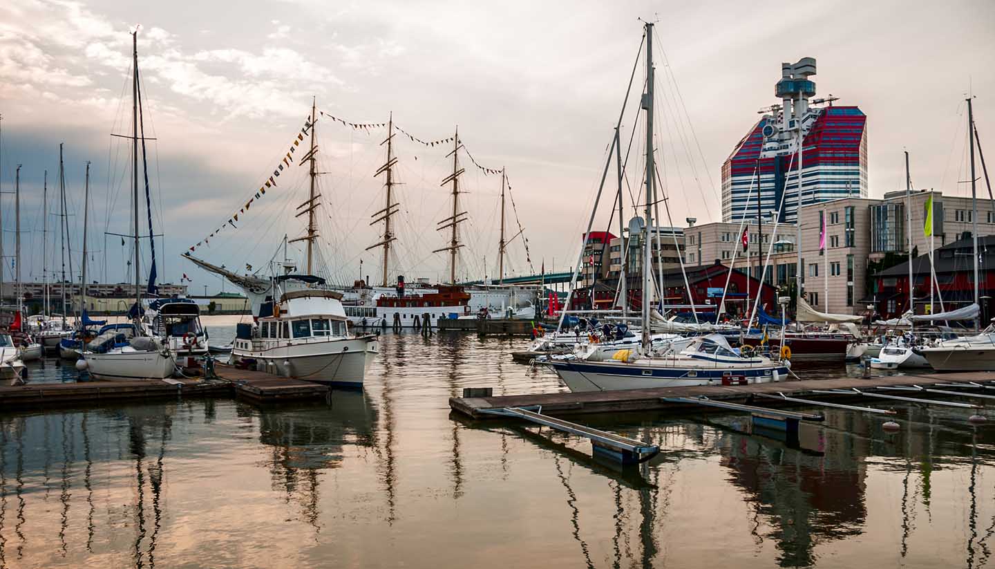 Suecia - The City Harbor Gothenburg, Sweden