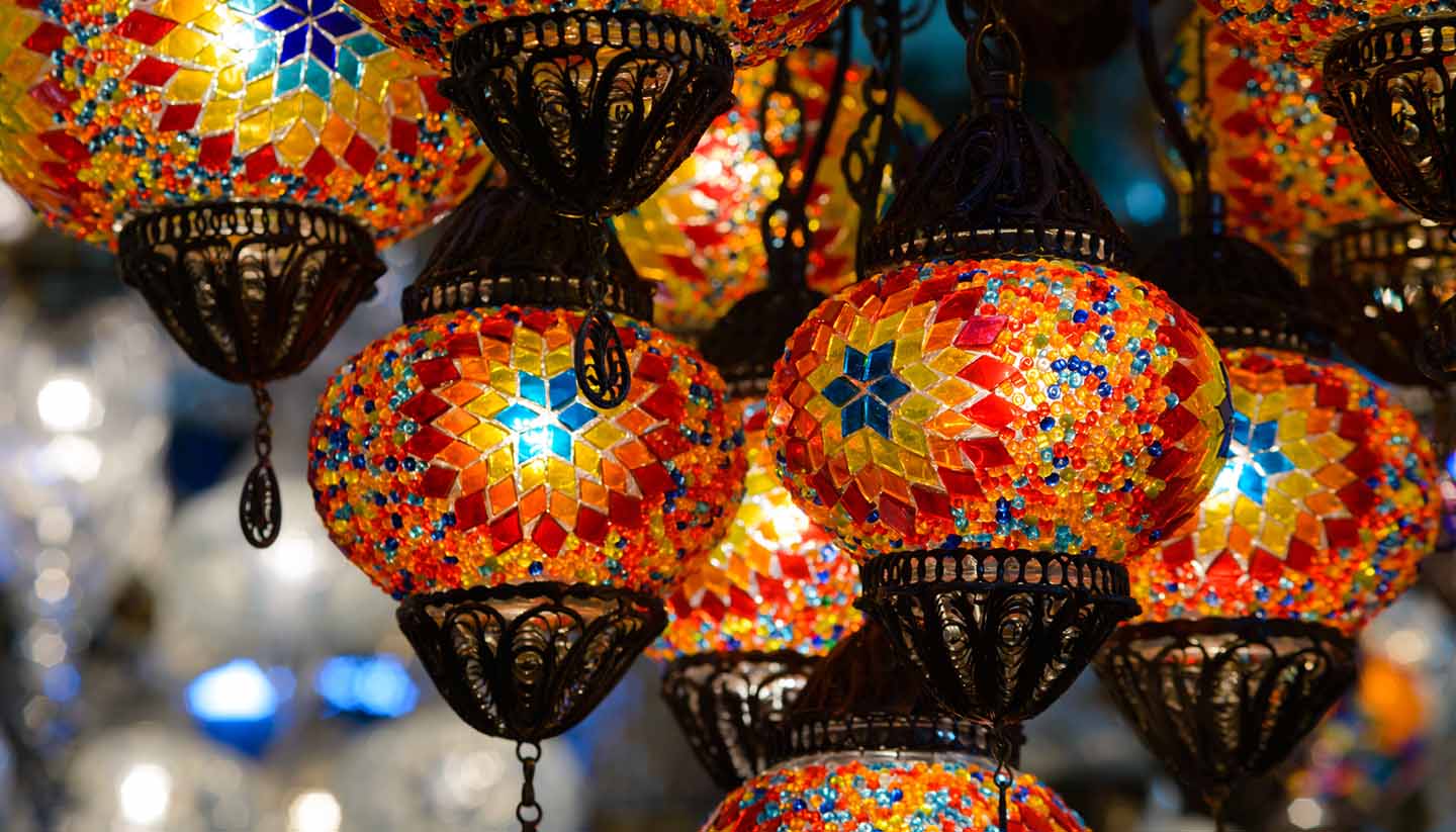 Turquía - Traditional Turkish Mosaic Lanterns