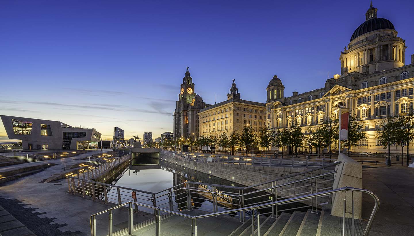 Inglaterra - Waterfront, Liverpool, UK