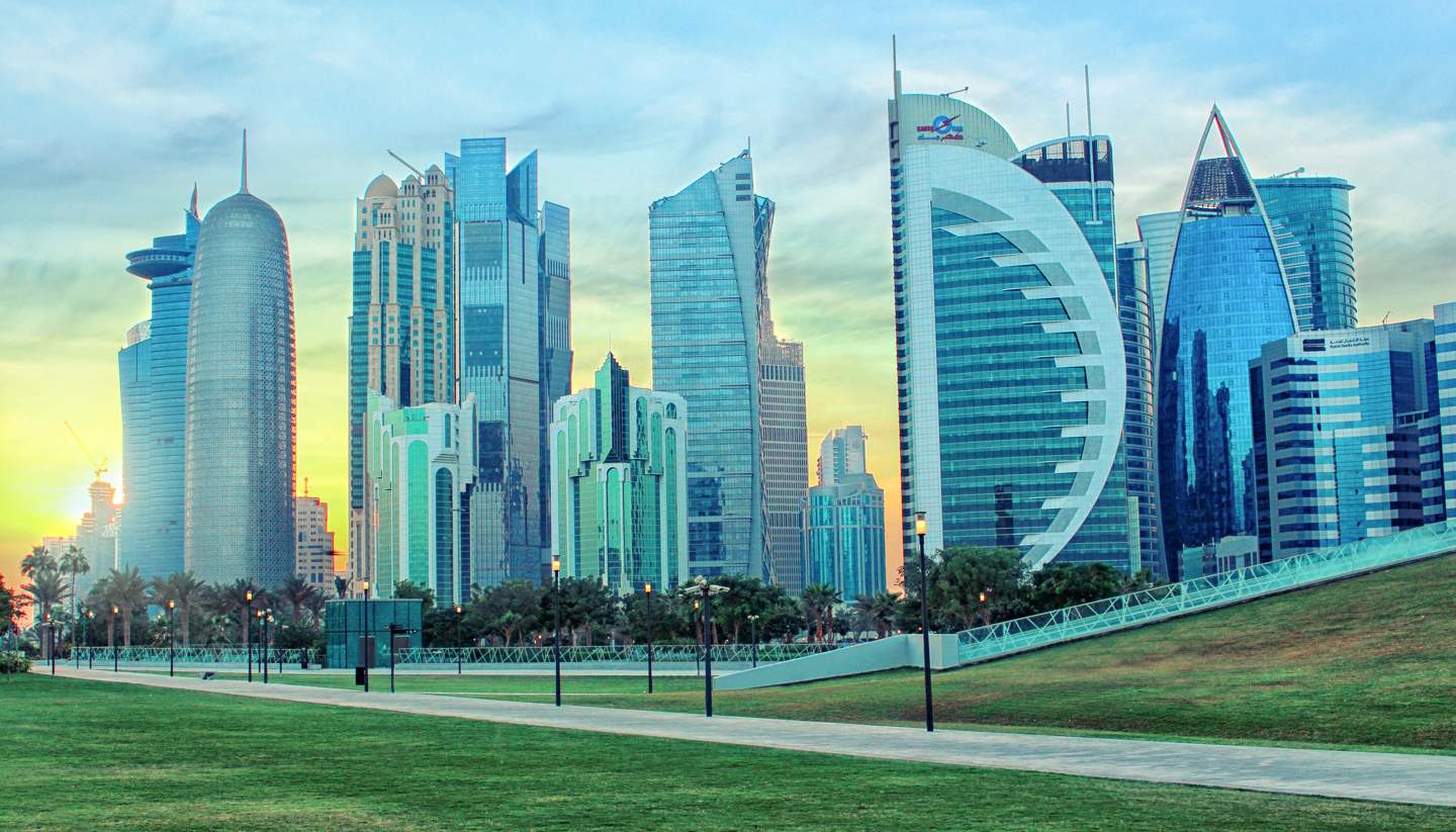 Catar - Doha's skyline, Qatar