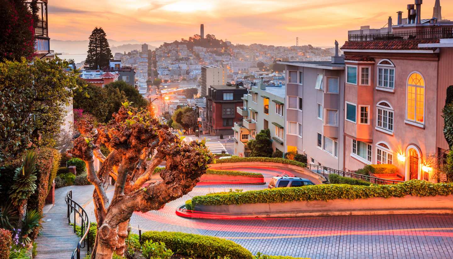 San Francisco - Lombard Street, San Francisco