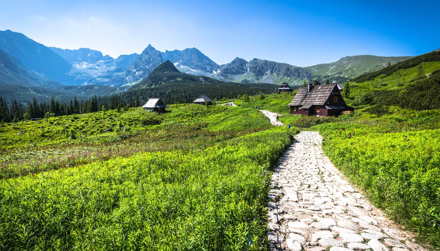 Polonia - Hala Gasienicowa in Tatra Mountains