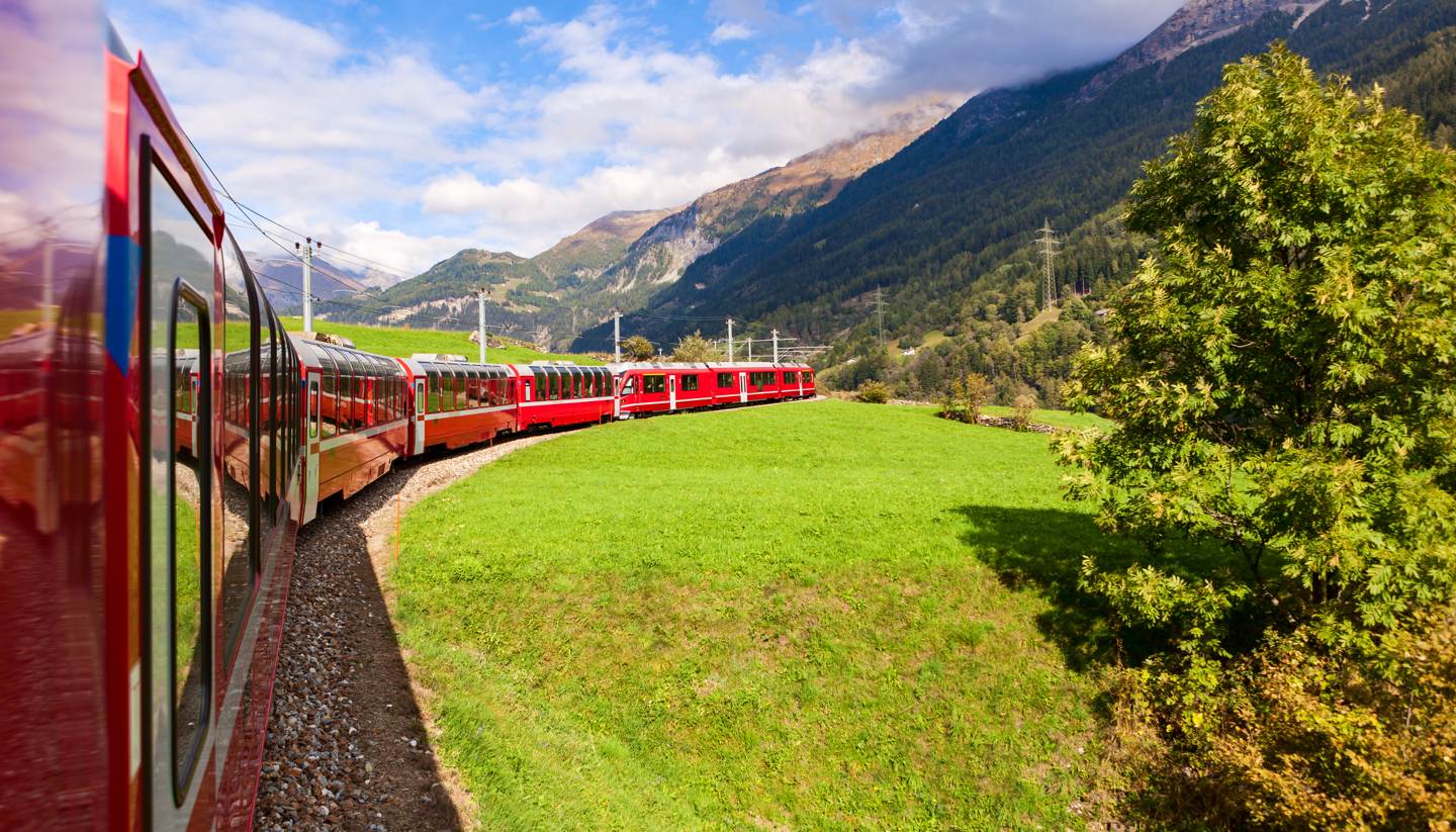 Suiza - Glacier Express, a UNESCO heritage site