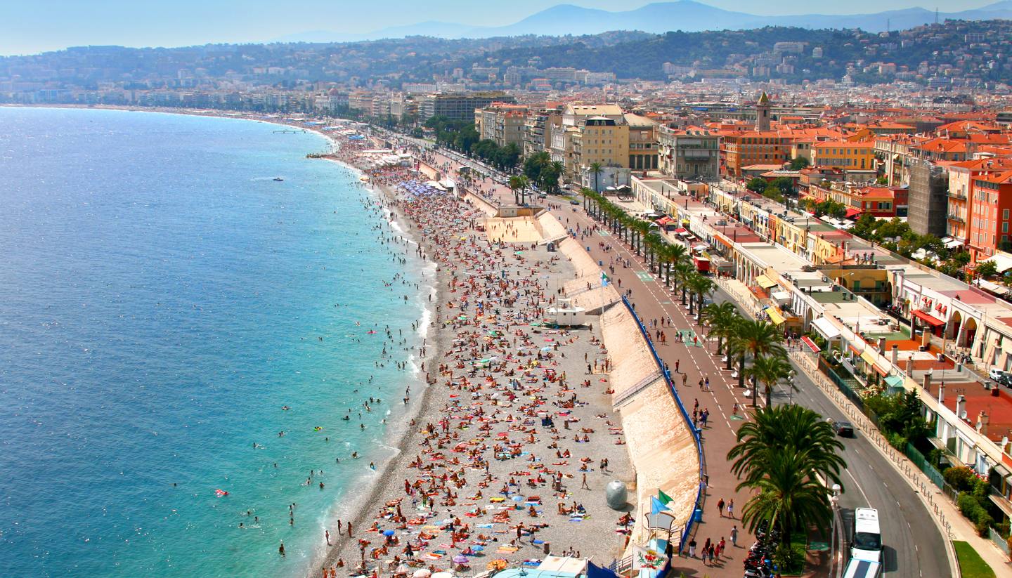 Niza - Beach in Nice, France