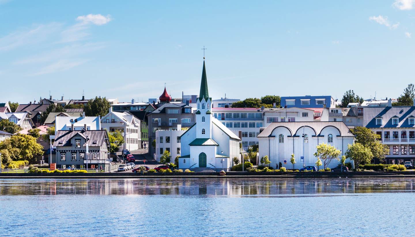 Islandia - Reykjavik city scape