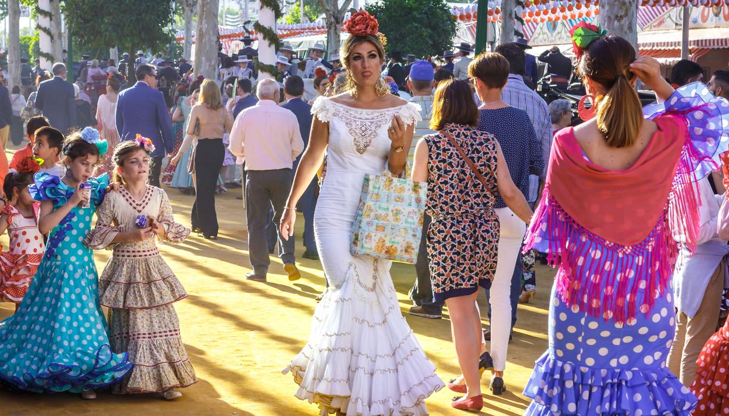 Sevilla - Feria de Abril festival, Seville, Spain