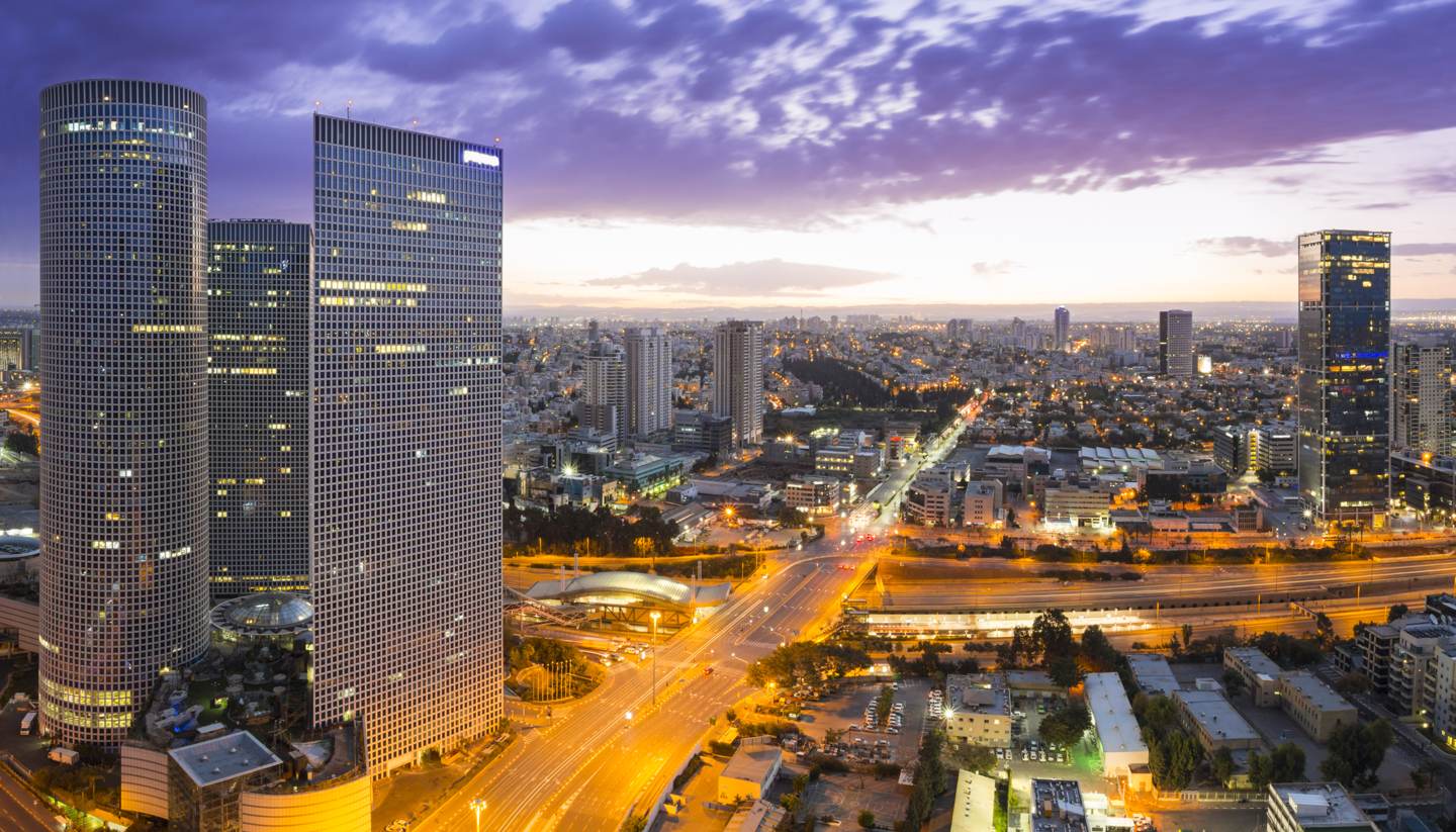 Israel - Tel Aviv at sunset, Israel